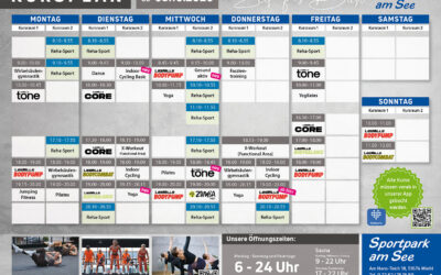 Neuer Kursplan ab 05.10.2026