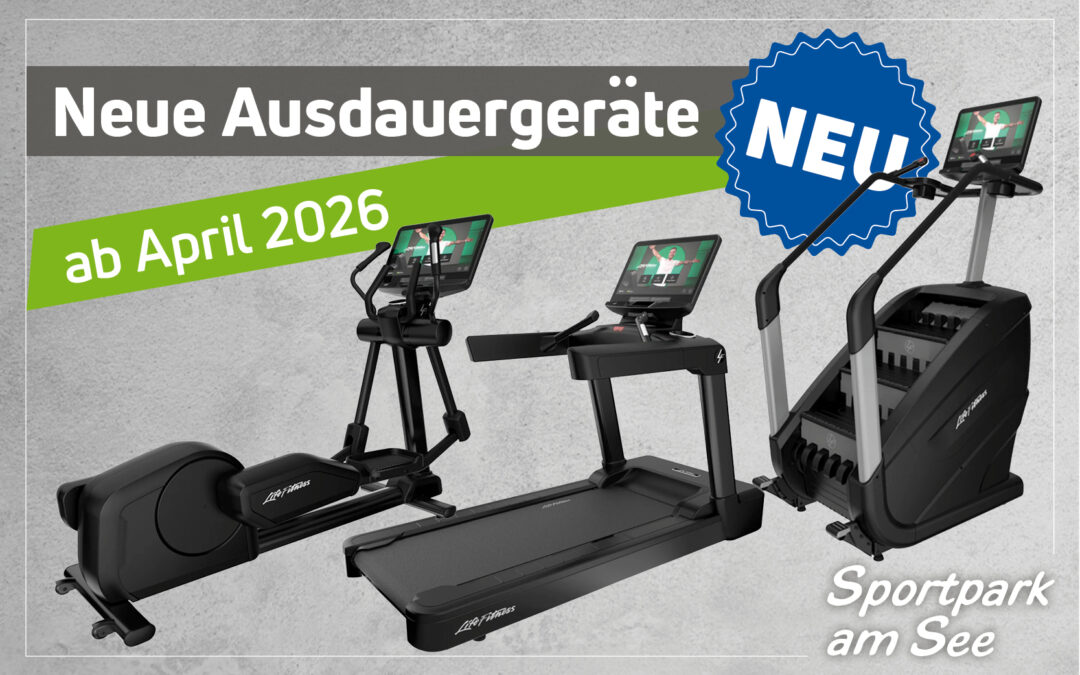 Neue Ausdauergeräte